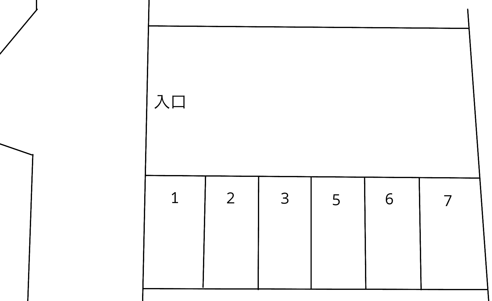 31.今野ガレージの駐車配置図