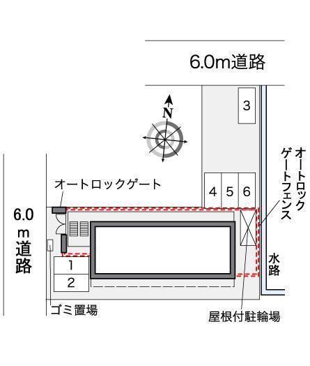 グランシャリオ(39928)の駐車配置図