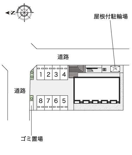ドマーニ(53448)の駐車配置図