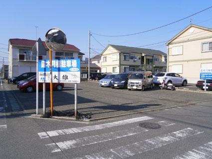 露木月極駐車場　西側の外観・駐車場イメージ1枚目