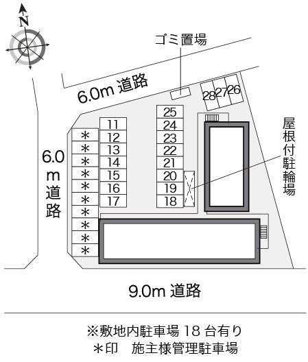 ＫＥＩ(24442)の駐車配置図