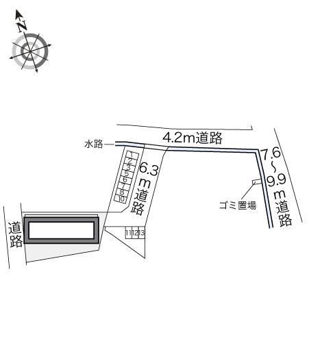 インバルカ(20297)の駐車配置図