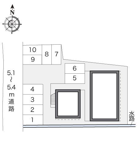 岩崎マンション(19757)の駐車配置図