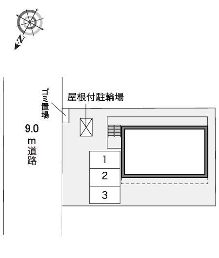 銘苅(30428)の駐車配置図