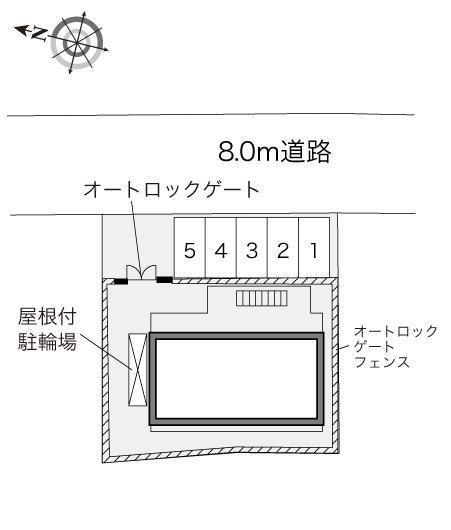 三矢小台　ＫＨ(34922)の駐車配置図
