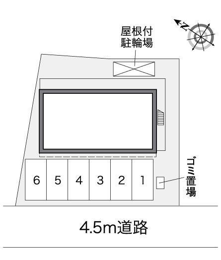 シリウス(27030)の駐車配置図