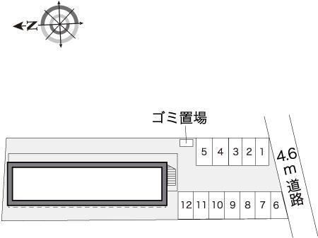 竜東橋(20473)の駐車配置図