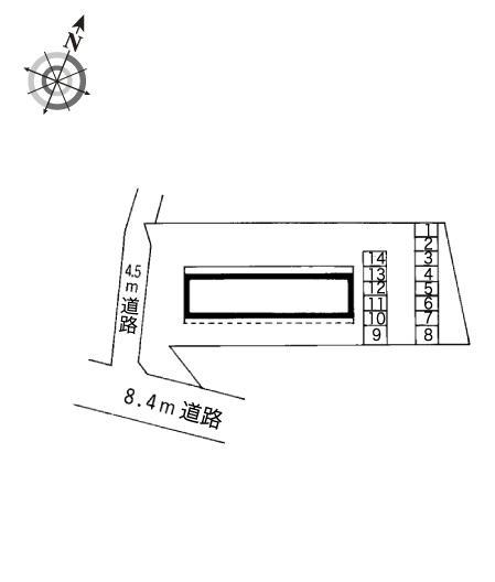 フォーエヴァー(9955)の駐車配置図