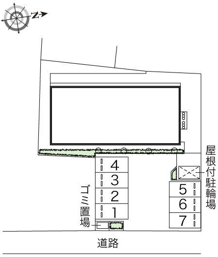 ＭＡＲＵＹＡＳＵ(46480)の駐車配置図
