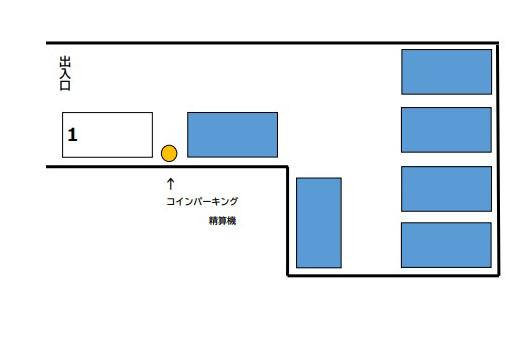 【55206】エーパーク本郷町・月極駐車場の駐車配置図