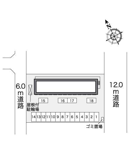 秋桜(27467)の駐車配置図