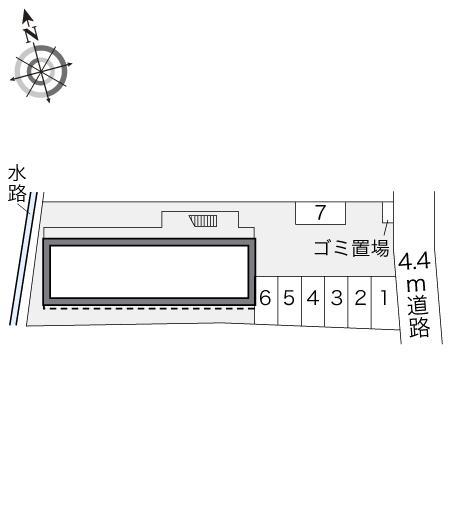 ＣＲＥＷ(17834)の駐車配置図