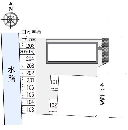 トトロ(12928)の駐車配置図