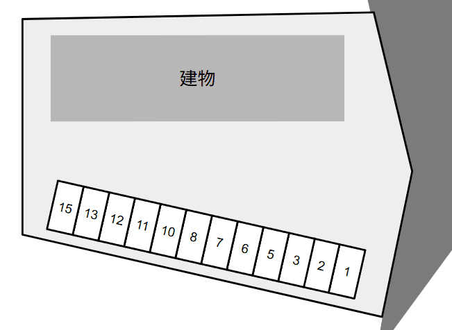 Ｂｒｅｅｚｅ　ｆｉｅｌｄの駐車配置図
