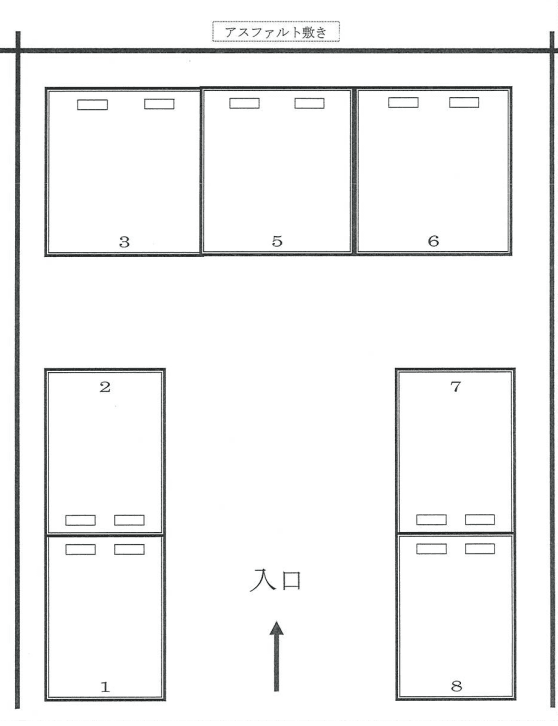 ４３４の駐車配置図