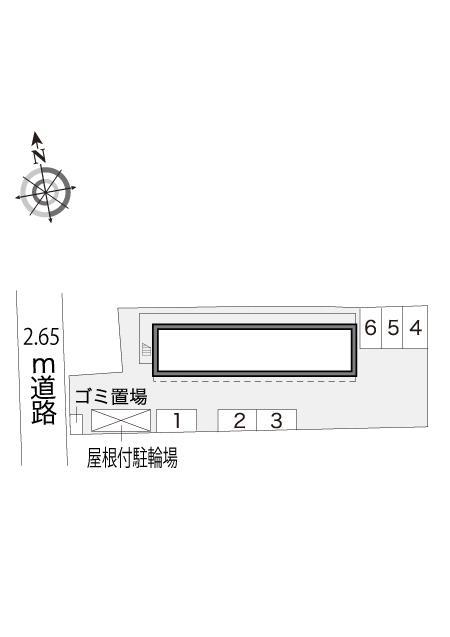 銀杏(14928)の駐車配置図