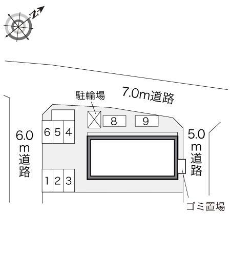 ギャレ(23917)の駐車配置図