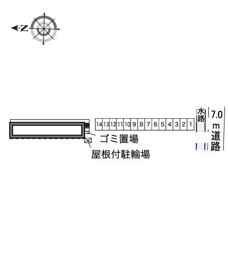 ファイズ(30461)の駐車配置図