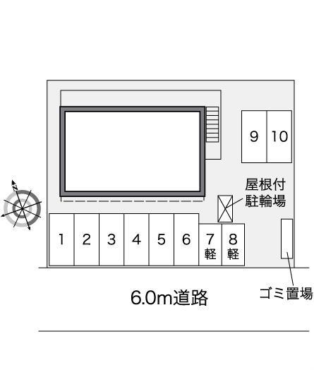 ブルースカイひより台(42292)の駐車配置図