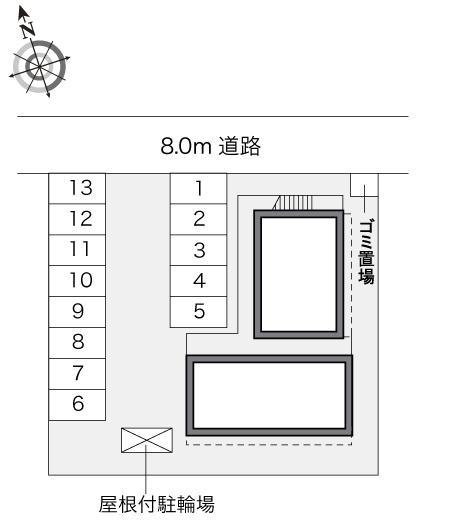 Ｃｈａｍｏｎｉｘ(23824)の駐車配置図