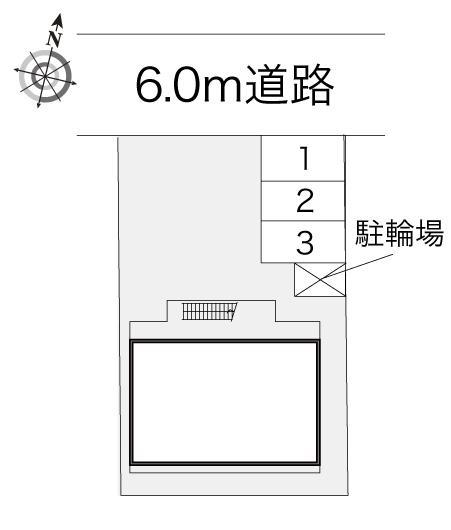 紅雪北(20584)の駐車配置図