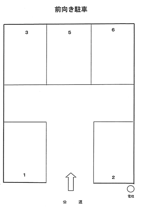１１３の駐車配置図