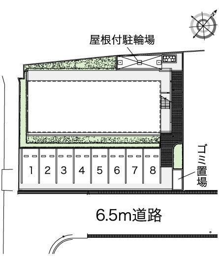 メイクリポーズ(42493)の駐車配置図