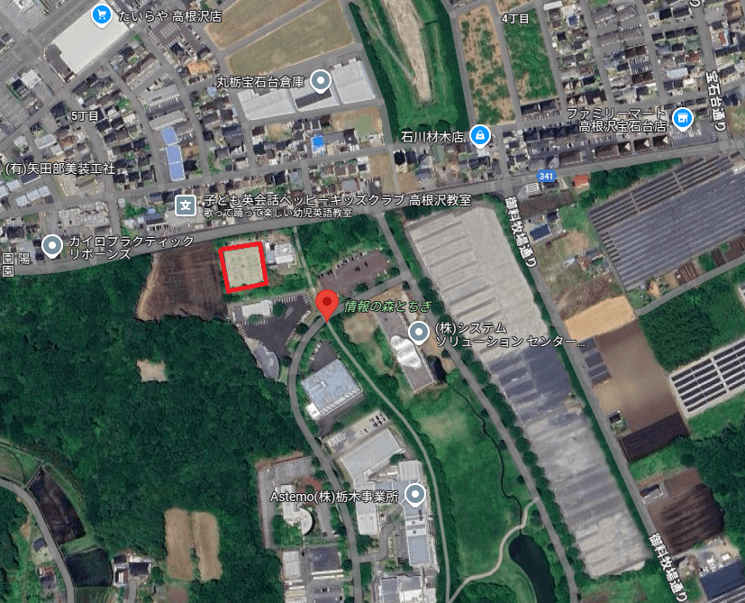 情報の森北口駐車場の外観・駐車場イメージ2枚目