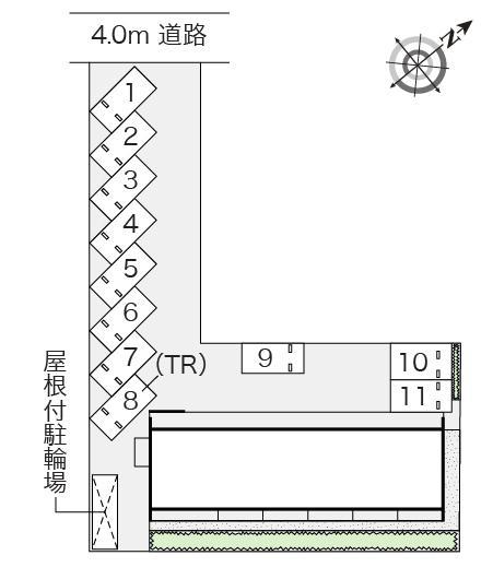 深谷(9803)の駐車配置図