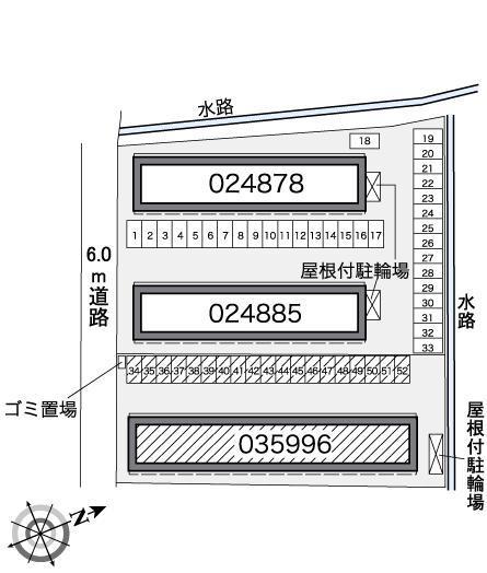トータスⅣ(35996)の駐車配置図