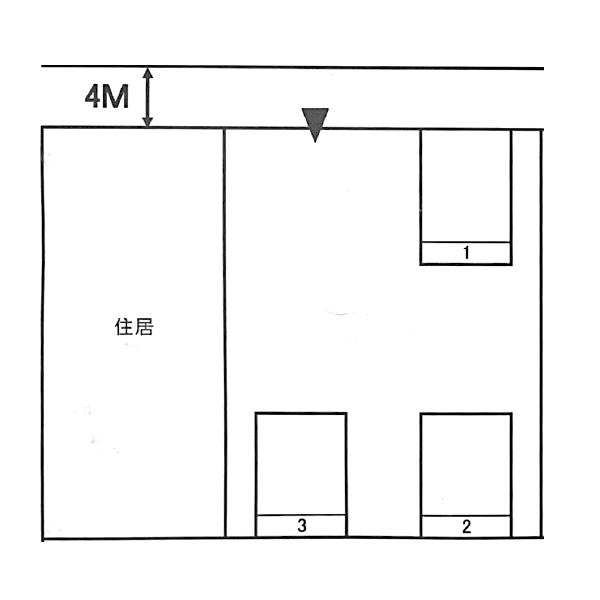 スガノパーキングの駐車配置図