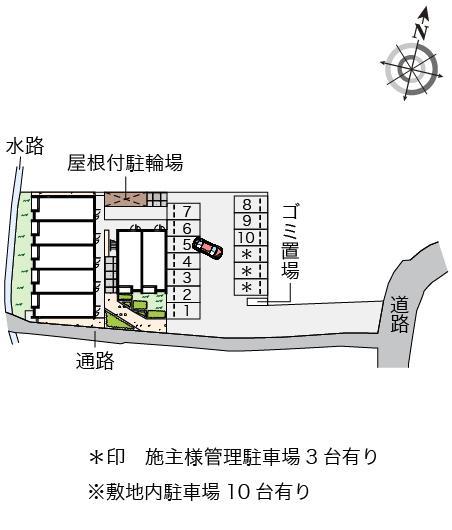 みやのまえ(55472)の駐車配置図