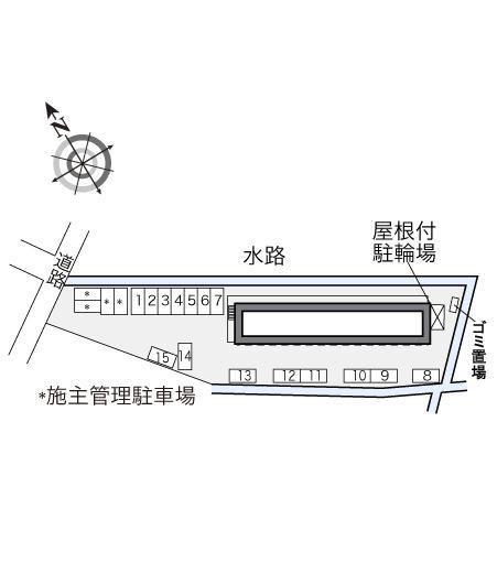 ＣＯＣＯ(31241)の駐車配置図