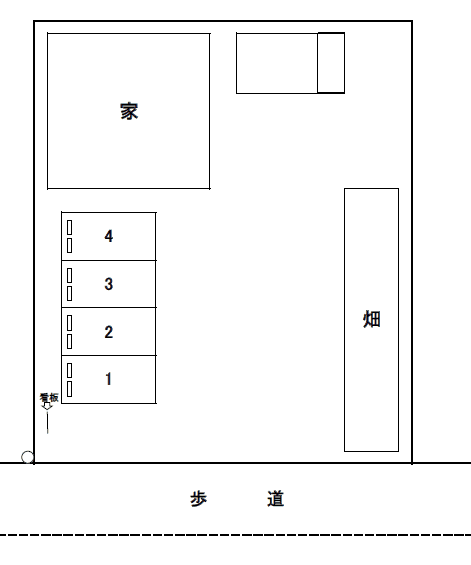 E-84　松富４丁目貸駐車場の駐車配置図