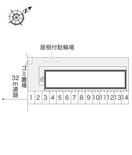 ＭＲＥ(15929)の駐車配置図