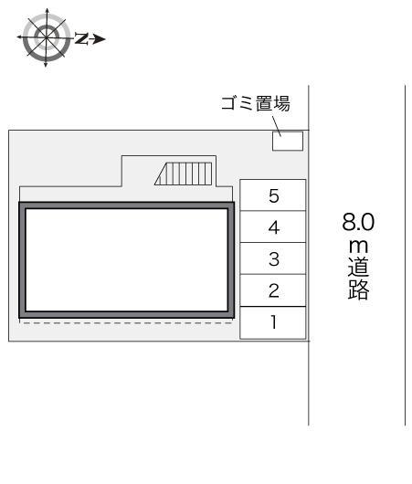 773(21792)の駐車配置図