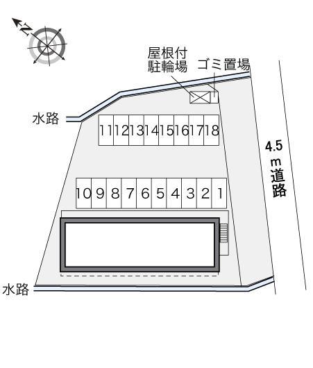 さつき(33650)の駐車配置図