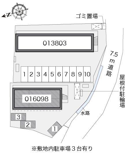 アルシオネⅡ(16098)の駐車配置図