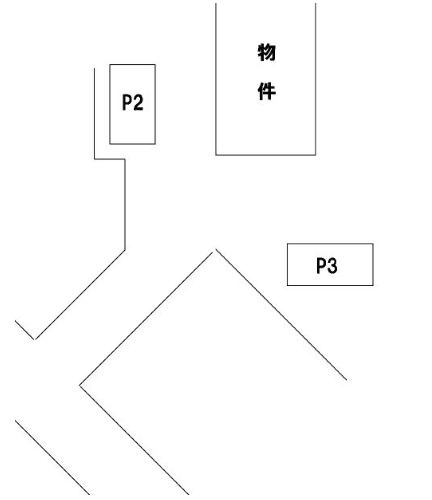 ﾅｲﾝﾜﾝ駐車場の駐車配置図