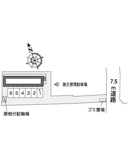 茂(38326)の駐車配置図