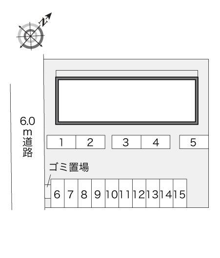 グランドール(20948)の駐車配置図