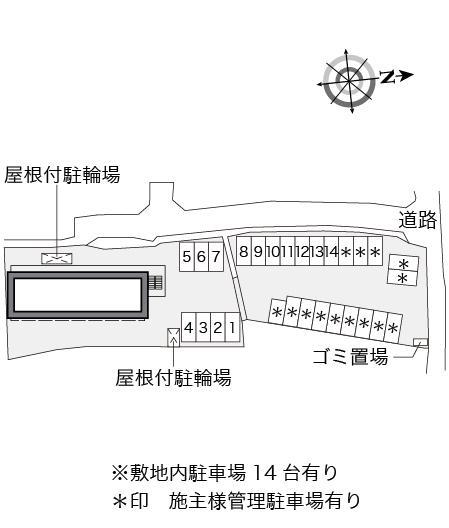 ラフィーナ(26817)の駐車配置図