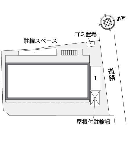 ジェントリーⅡ(37359)の駐車配置図