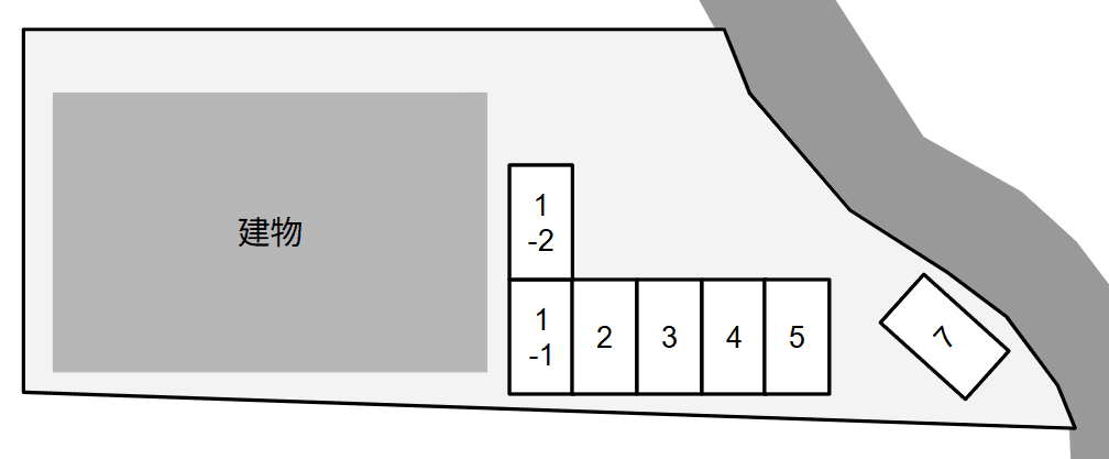 Ｆｏｌｉａｒ ＳａｋａｍａⅢの駐車配置図