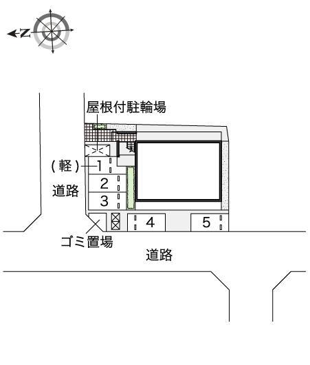 エトワール則武(45134)の駐車配置図