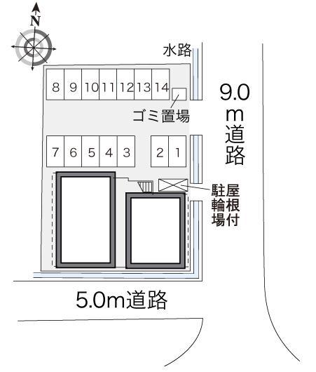 Ｐｒｅｇｉｏ(24106)の駐車配置図