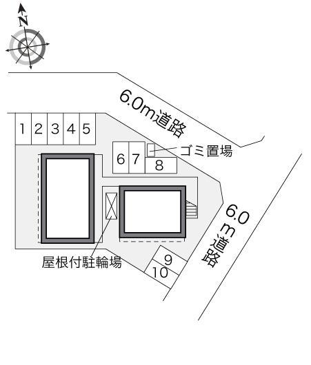ＯＲＩＯＮ(23911)の駐車配置図