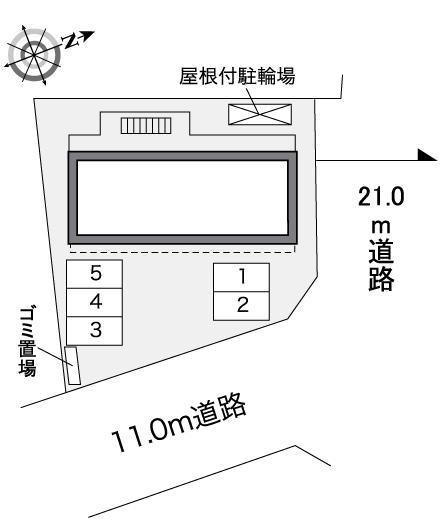 ゆたか(30055)の駐車配置図