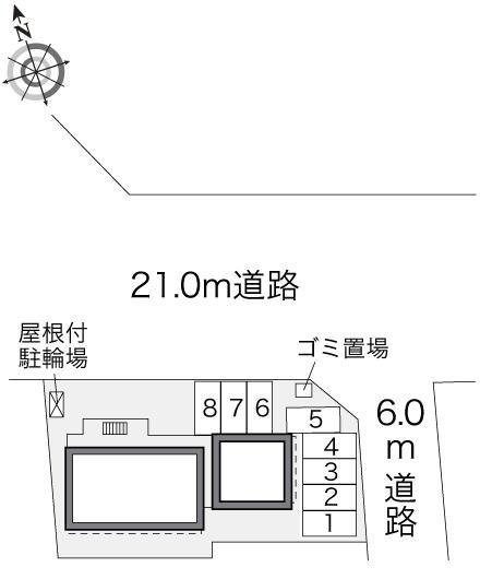 白樺(28955)の駐車配置図