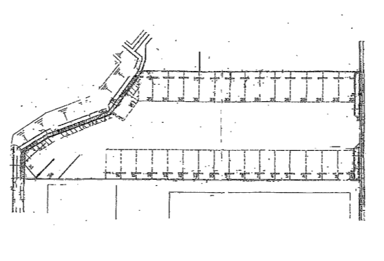 齋藤様駐車場の駐車配置図